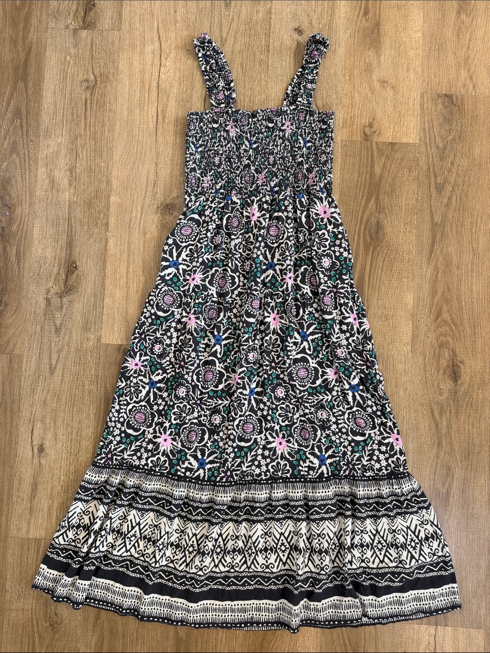 Marine Layer Resort Selene Dress Floral Boho Maxi - Picture 6 of 12
